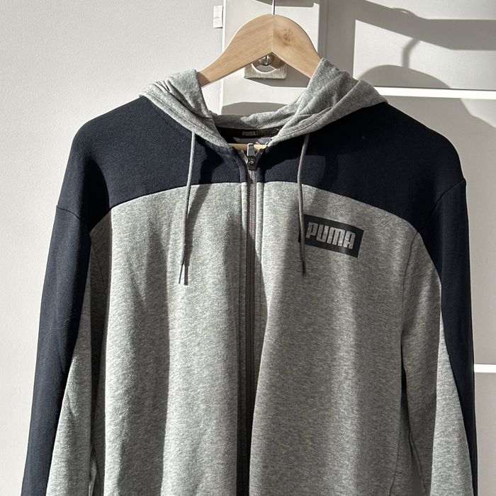 Чоловіча толстовка Puma, спортивна кофта, зіп худі пума