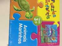 Livros infantismais uma caixinha com puzzles