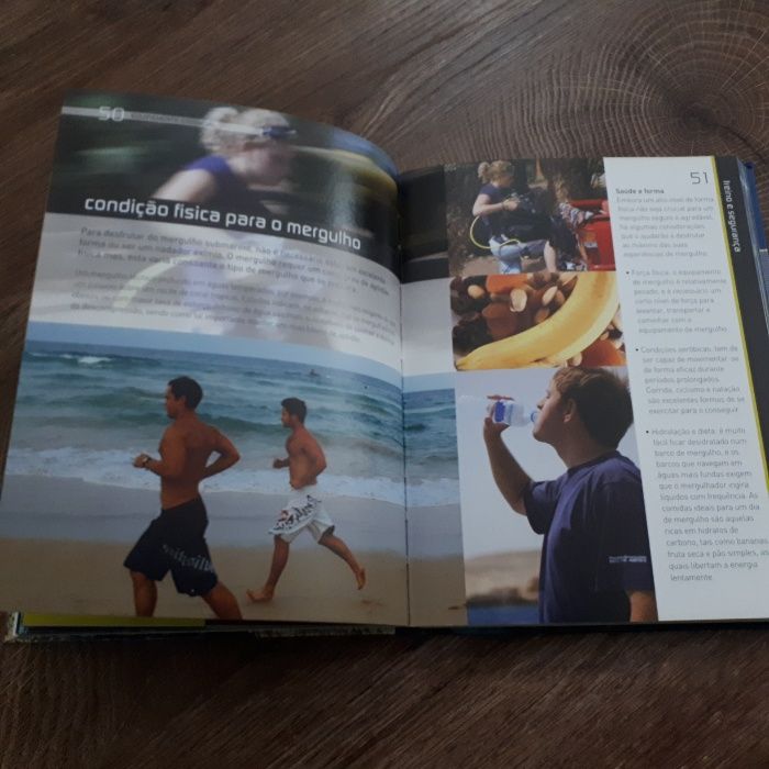 Livro aprenda a mergulhar com DVD de treino ao vivo