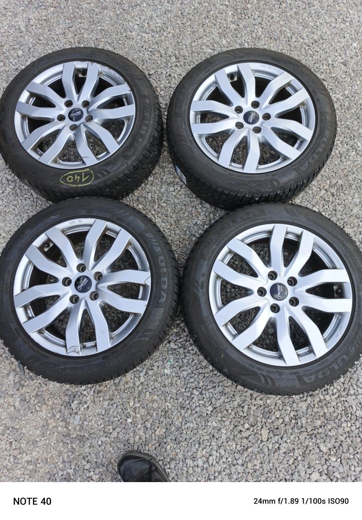 Koła aluminiowe zimowe mazda honda Kia Hyunda toyota 5x114 et47 7,5x17