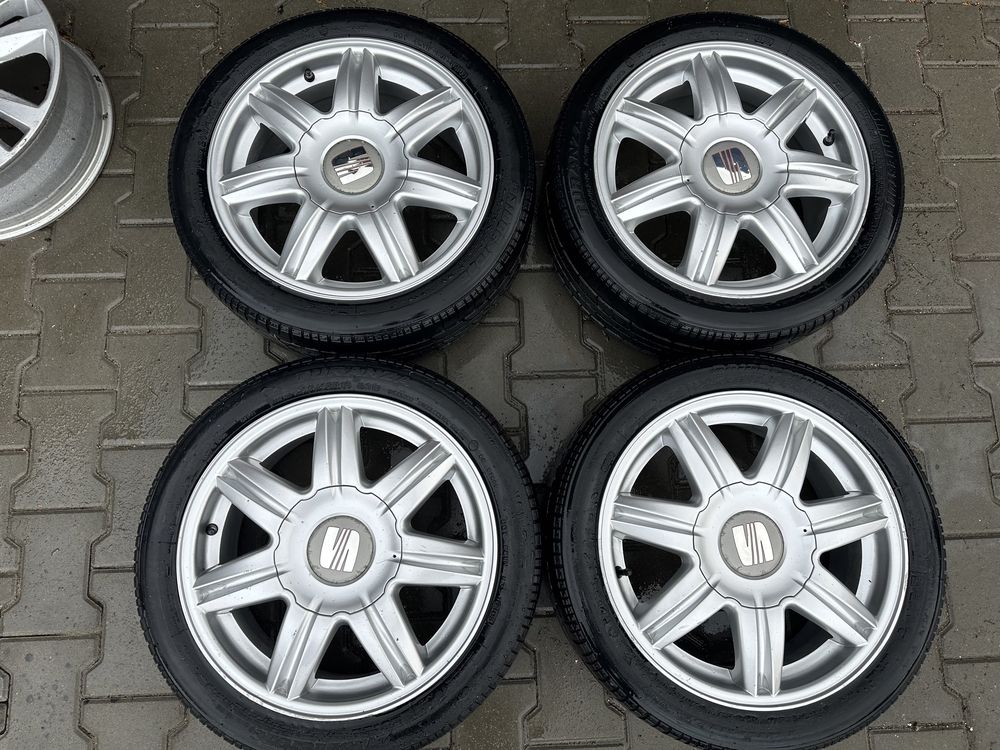 16”seat Ibiza oryginał 195/45r16 lato 5x100