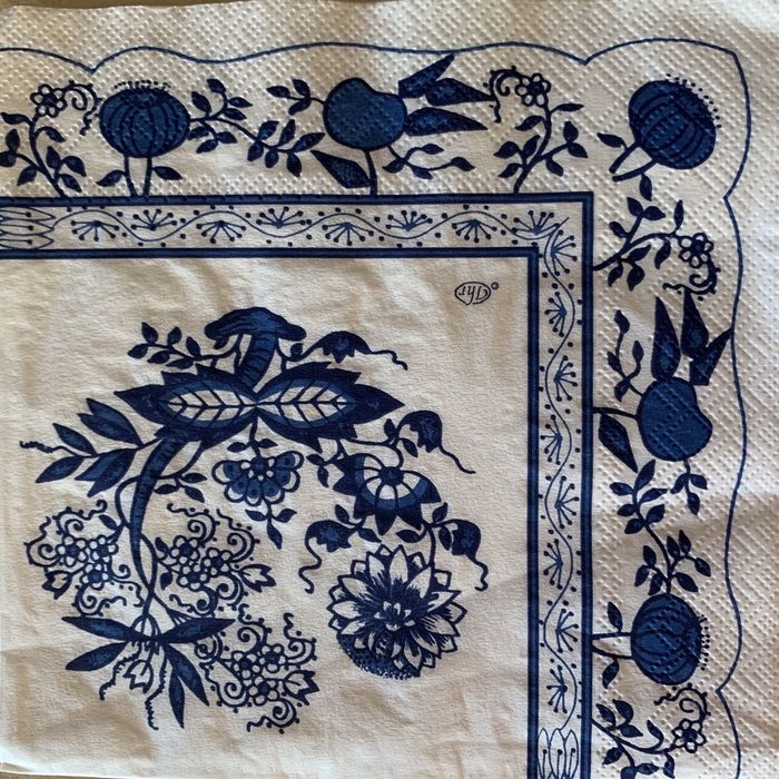 Guardanapos para découpage