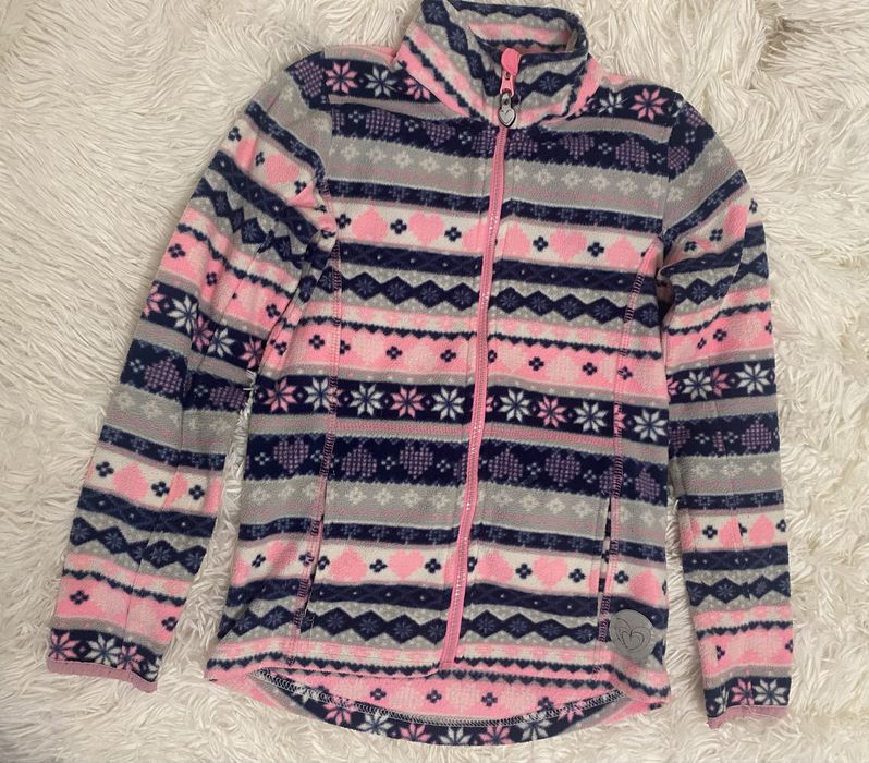 Флисовая кофта 140 см 8-10 р.
