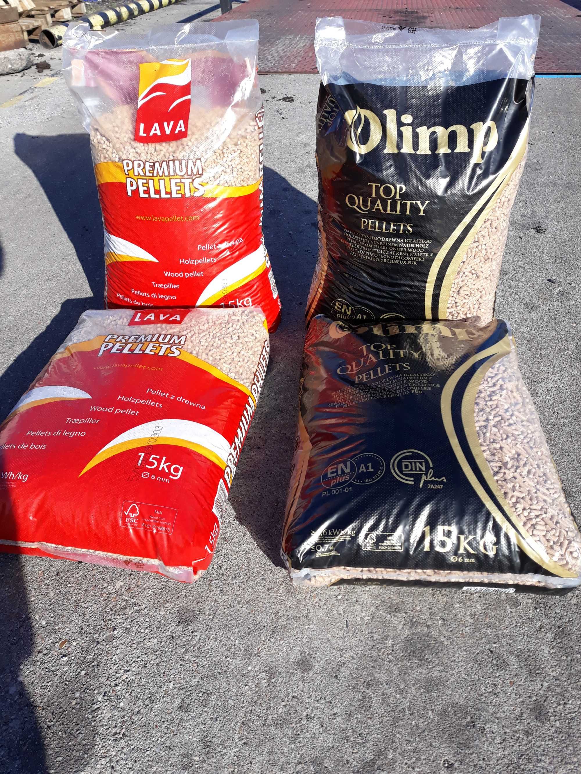 Pellet Pelleton HS Timber Lava Olimp klasa A1 Din plus en plus OLCZYK
