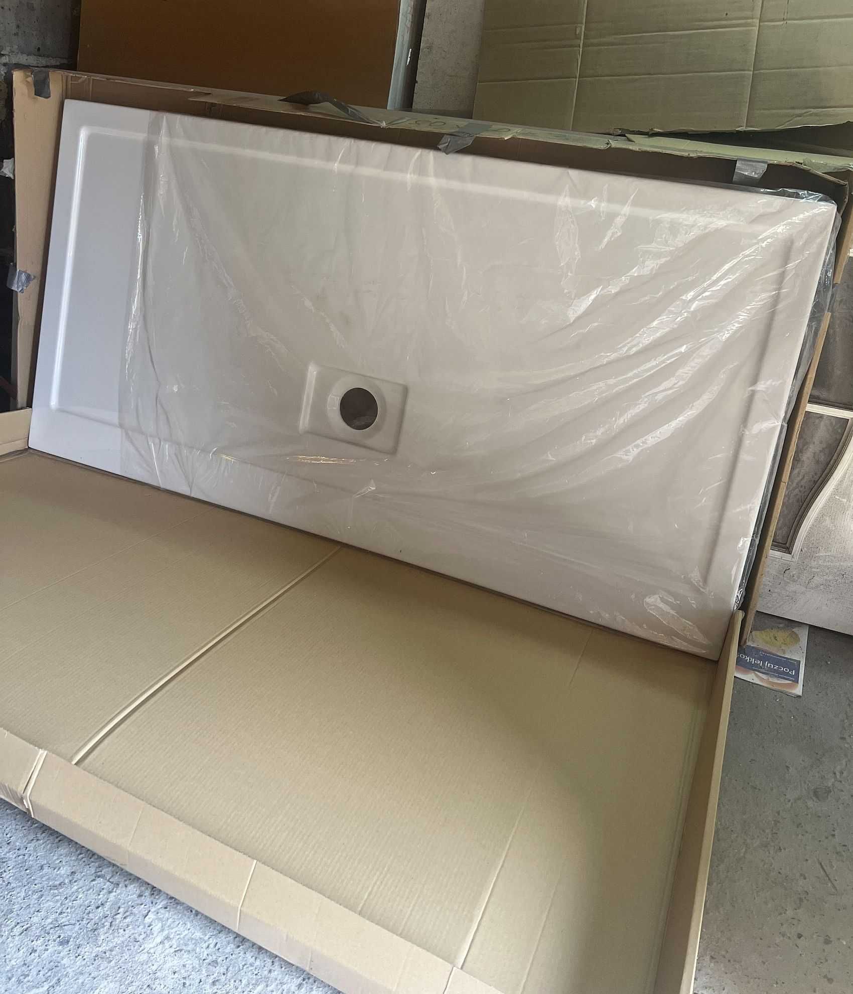 Brodzik Sanplast Space Line 80x160 cm prostokątny BIAŁY