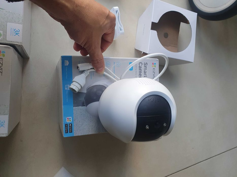 4 unid EZVIZ camera exterior 3K model