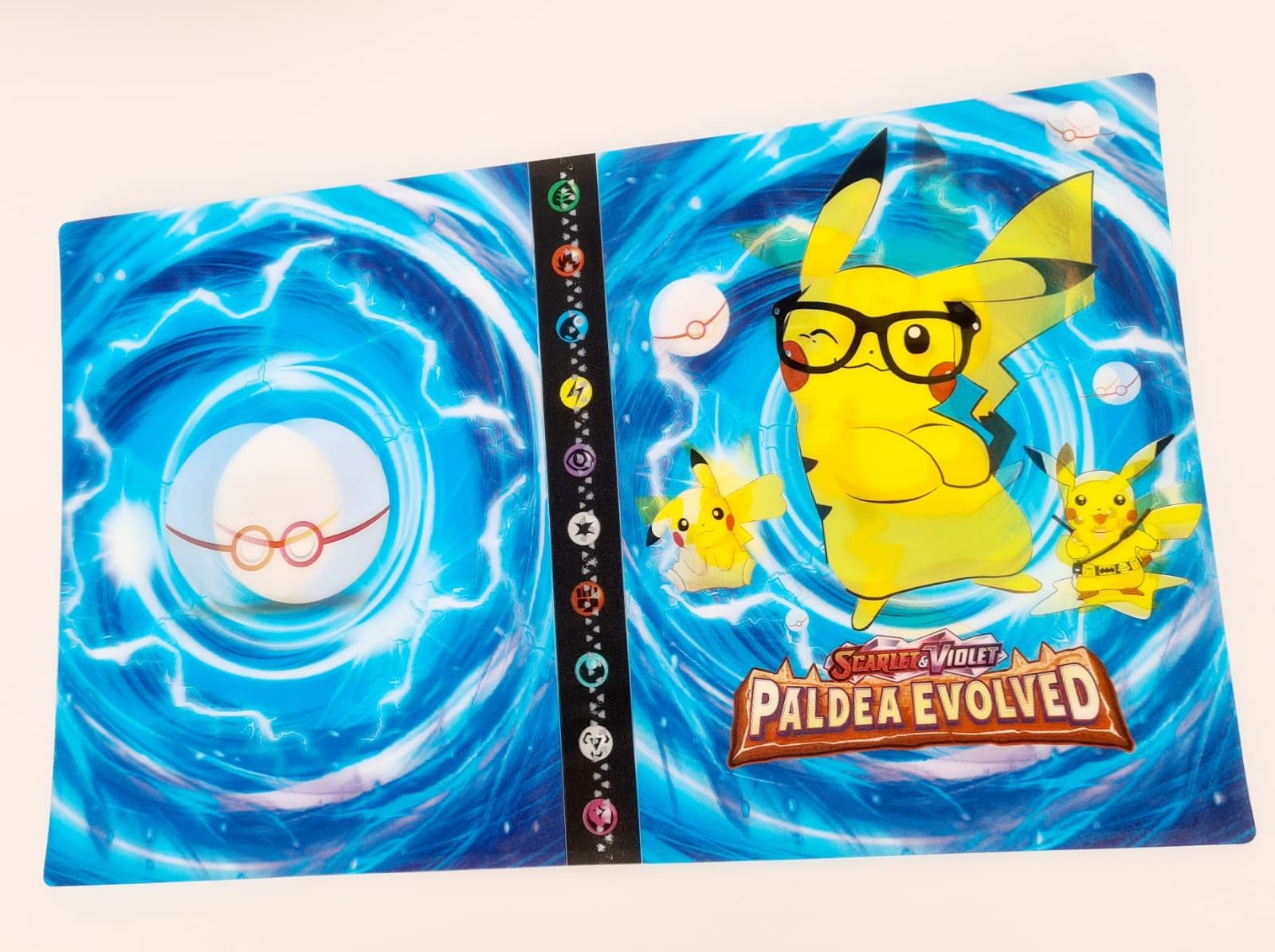 Nowy super album 3D A5 na karty Pokemon Pikachu zabawki