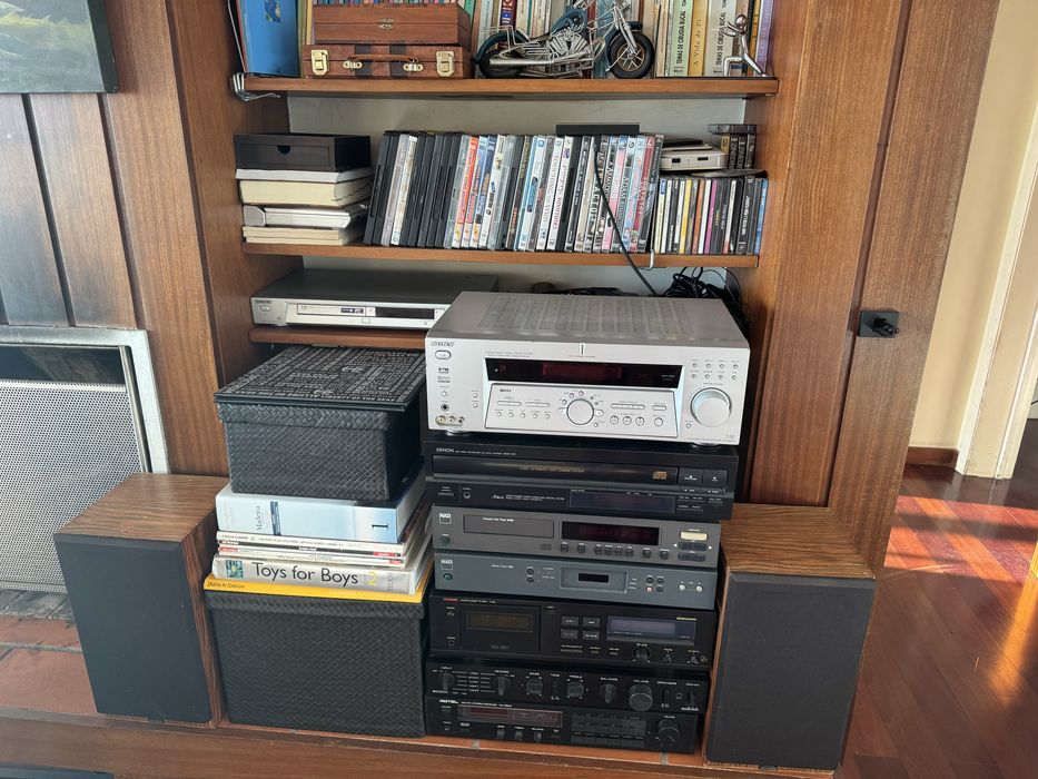 aparelhagens e sistemas de som e colunas