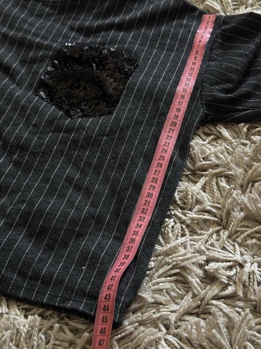 Стильний костюм у смужку з паєтками Joie Claire (Італія), розмір S