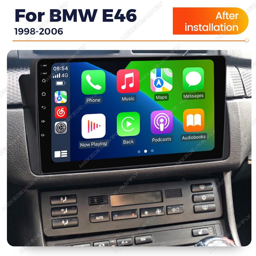 Radio Nawigacja ANDROID 13 BMW E46 Androidauto Carpley 2GB/32