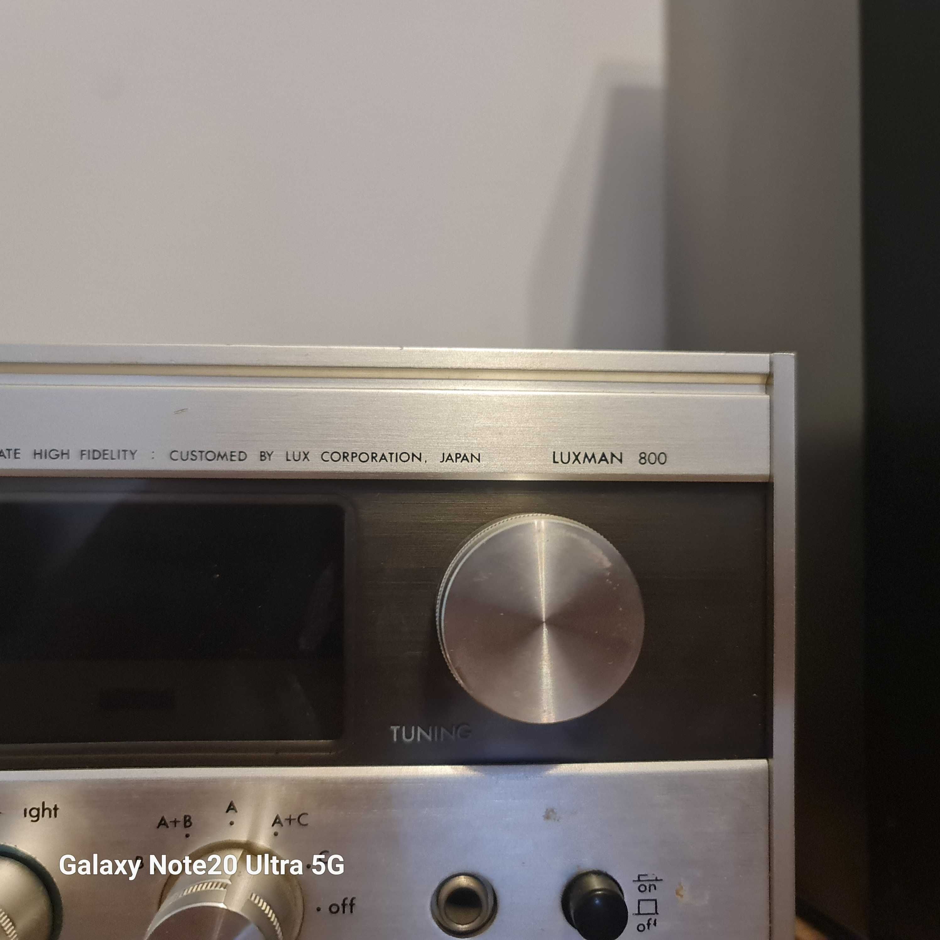 Wzmacniacz LUXMAN R-800E II  Vintage AM/FM Stereo