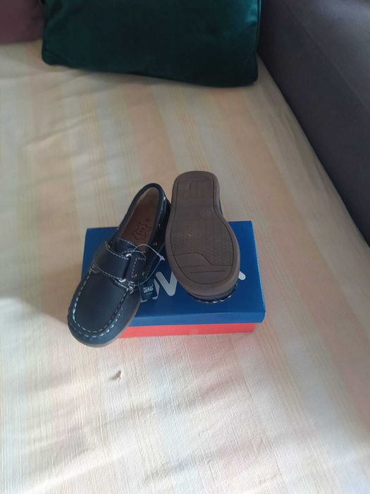 mocassin menino  26 em pele