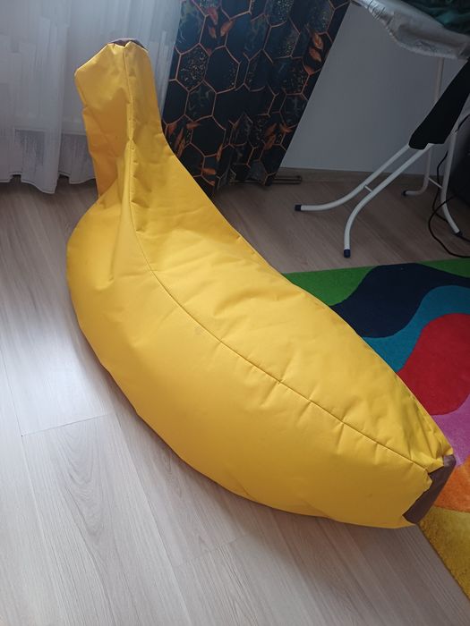 Pufa banan do wyczyszczenia