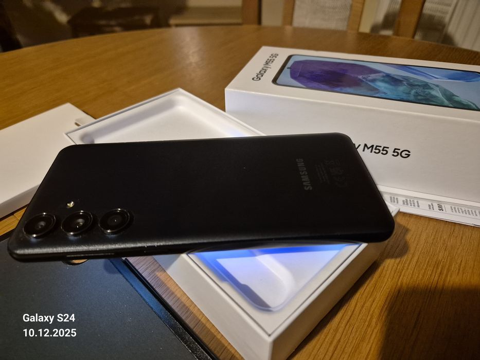 SAMSUNG Galaxy M55 5G 8/128GB 6.7" 120Hz Czarny SM-M556