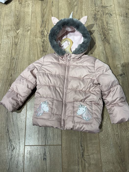 Куртка зимова 4, 5 років дівчинка
