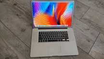 MacBook Pro 17" Intel core i7,8GB RAM,dysk SSD 256 GB,Radeon HD6770M