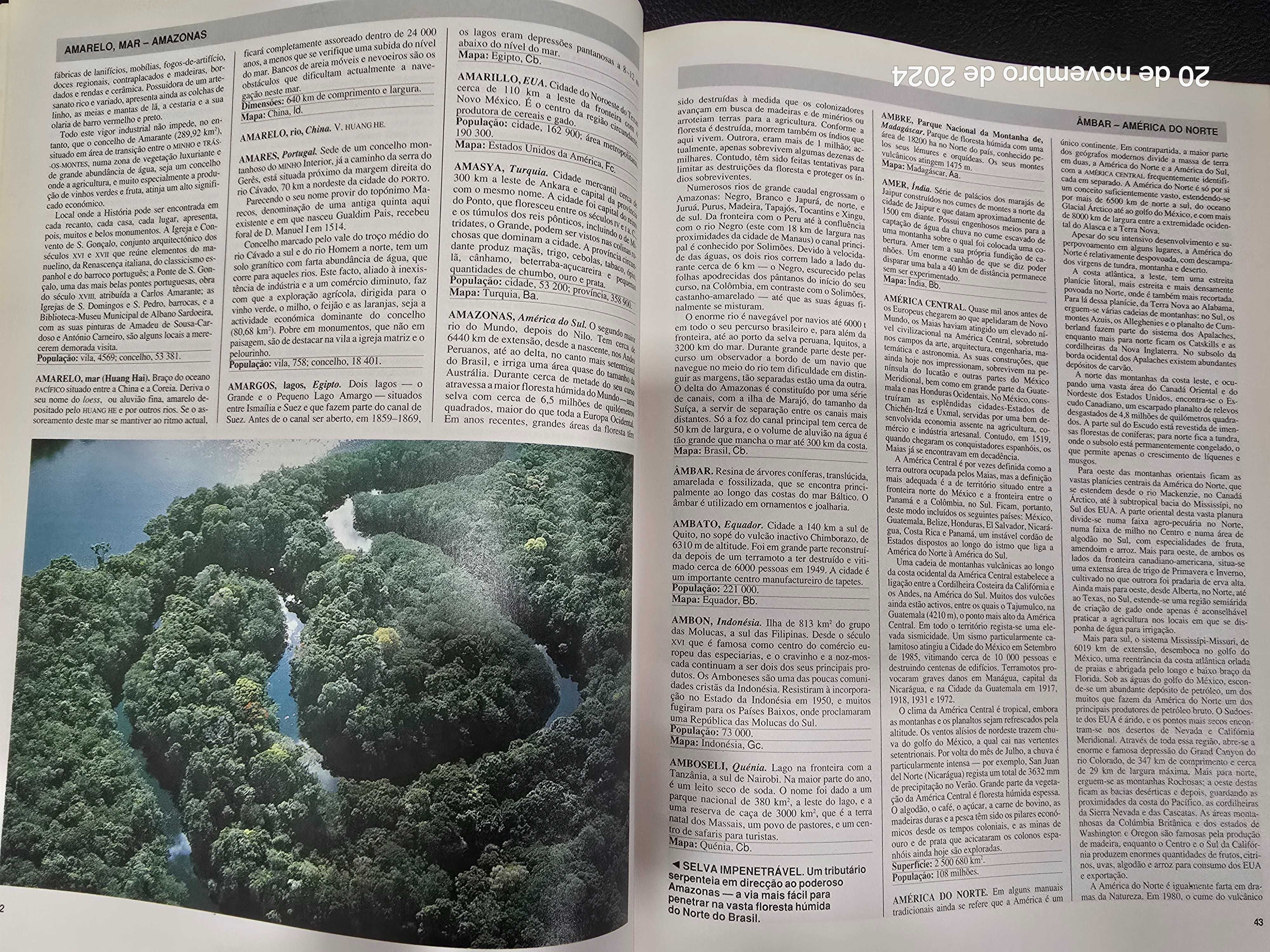 Livro - Enciclopédia Geográfica - Novo