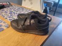 Skórzane snikersy Adidas rozmiar 35
