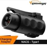Адаптер переменного тока Tesla USA NACS to Type 1 (J1772) (до 20 кВт)