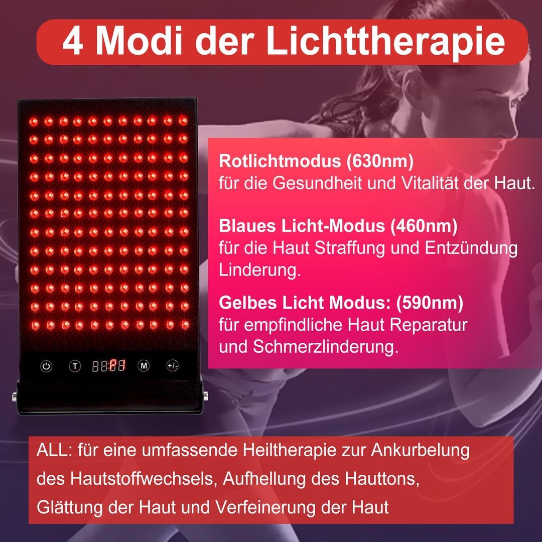 VAYALT 2023 Dispositivo de terapia de luz vermelha, dispositivo de rej