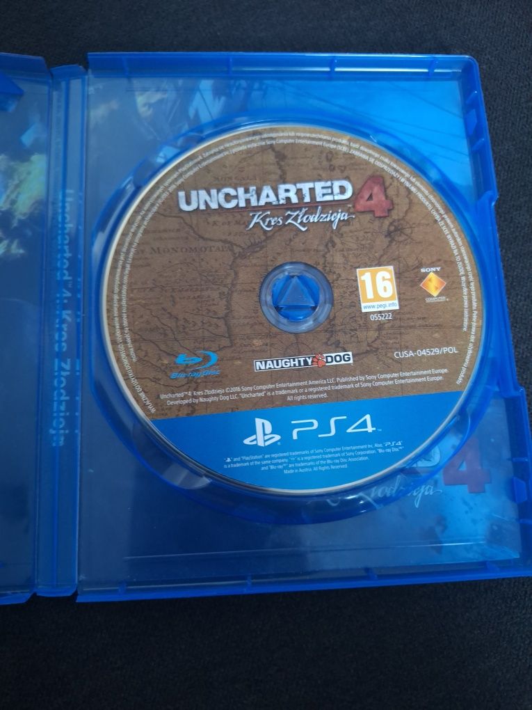 Gra uncharted 4 na ps4