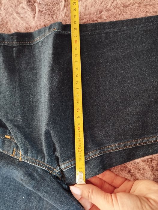 Spodnie ciążowe H&M granat plus leginsy