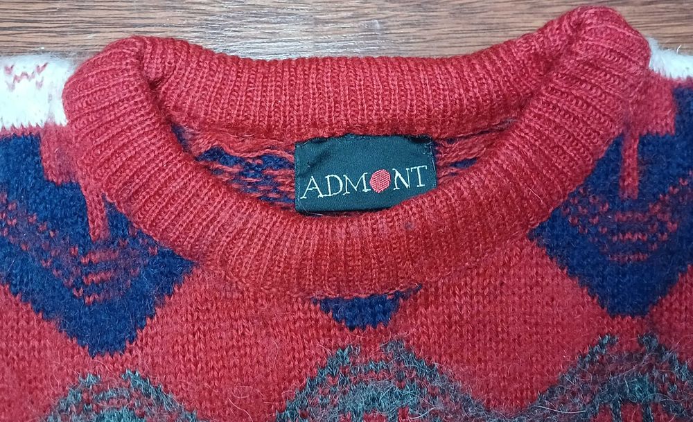 Светр вінтажний вовна (M)