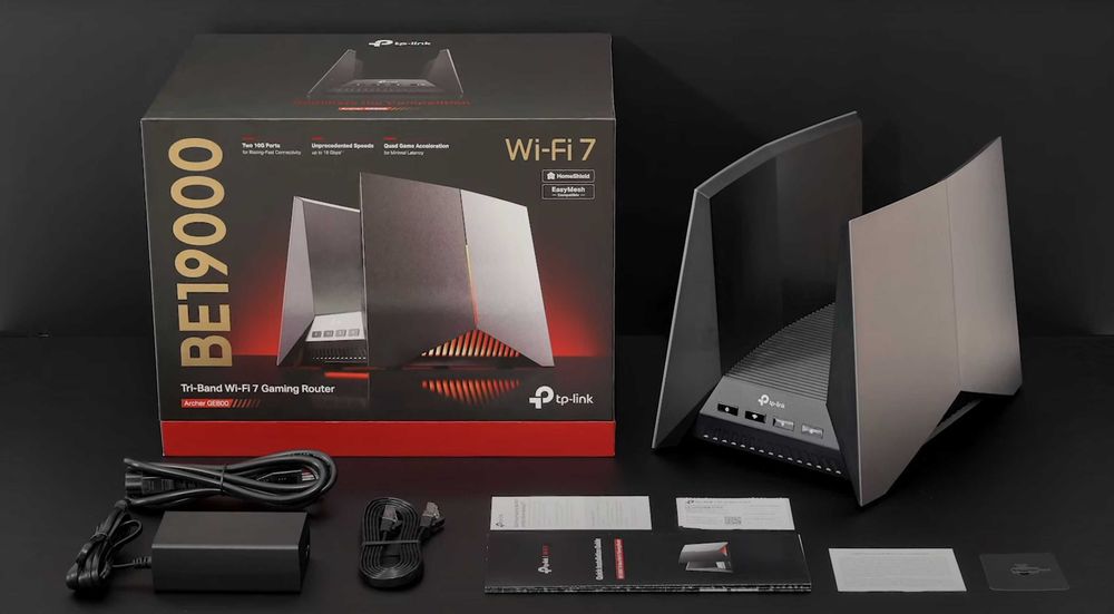 Router TP-Link Archer BE800 Wi-Fi 7, BE19000