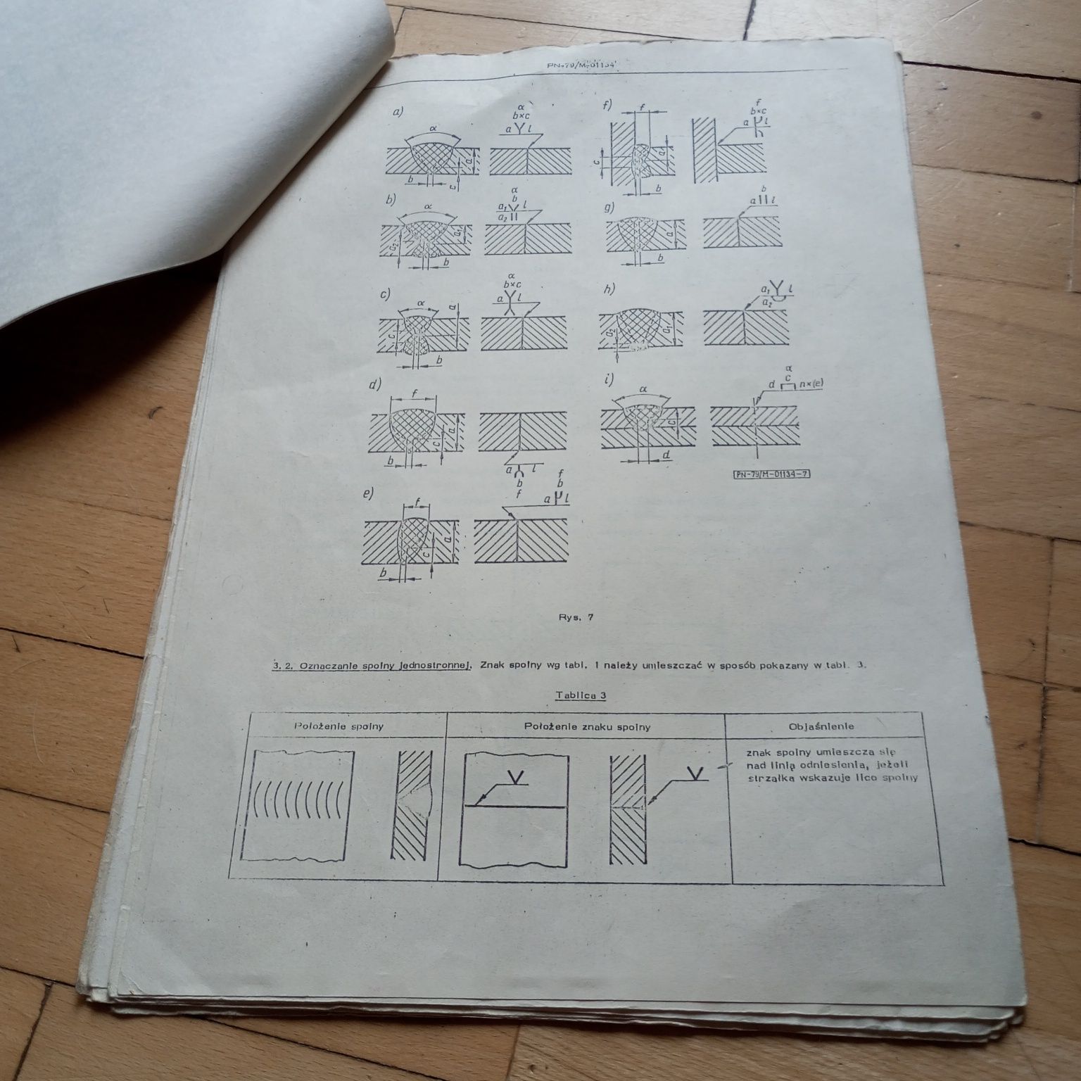 Pn-79 M-01134 rysunek techniczny maszynowy