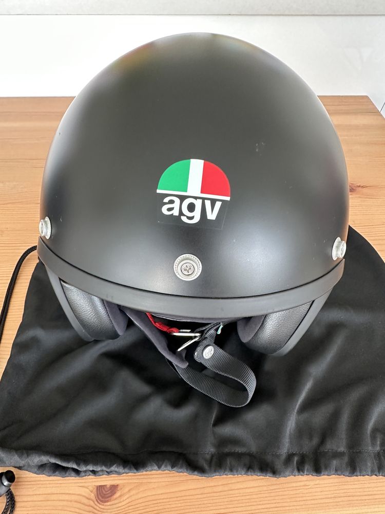 Capacete AGV X70 preto matte tamanho L