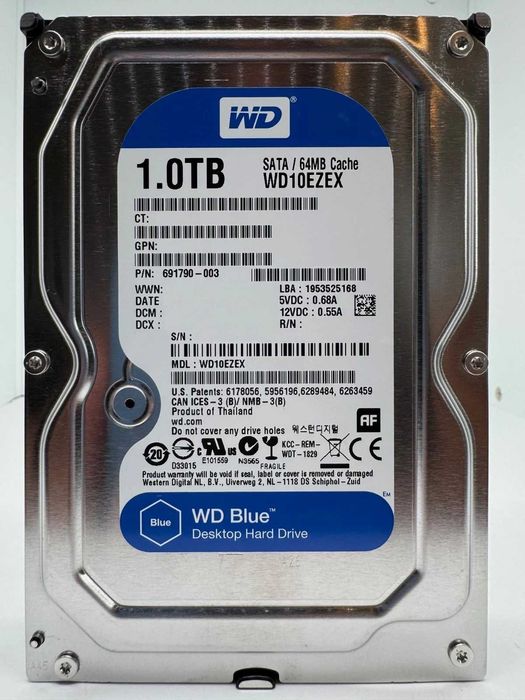 Discos WD / Seagate / Toshiba capacidade 1TB 3.5''