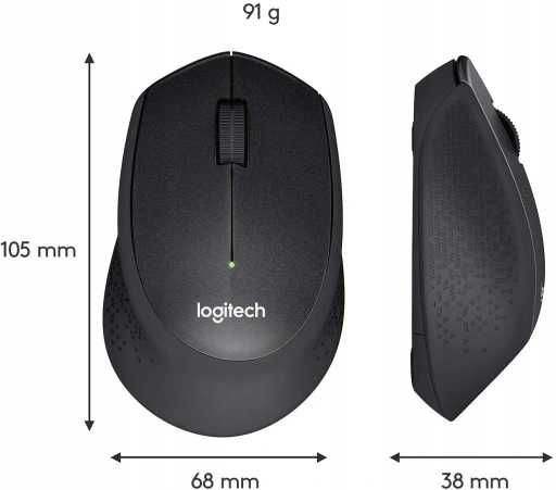 Myszka bezprzewodowa Logitech M330 Silent Plus sensor optyczny