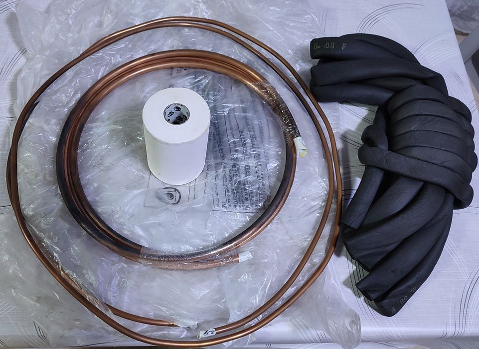 Мідна трубка 2,5м., комплект для встановлення кондиціонера