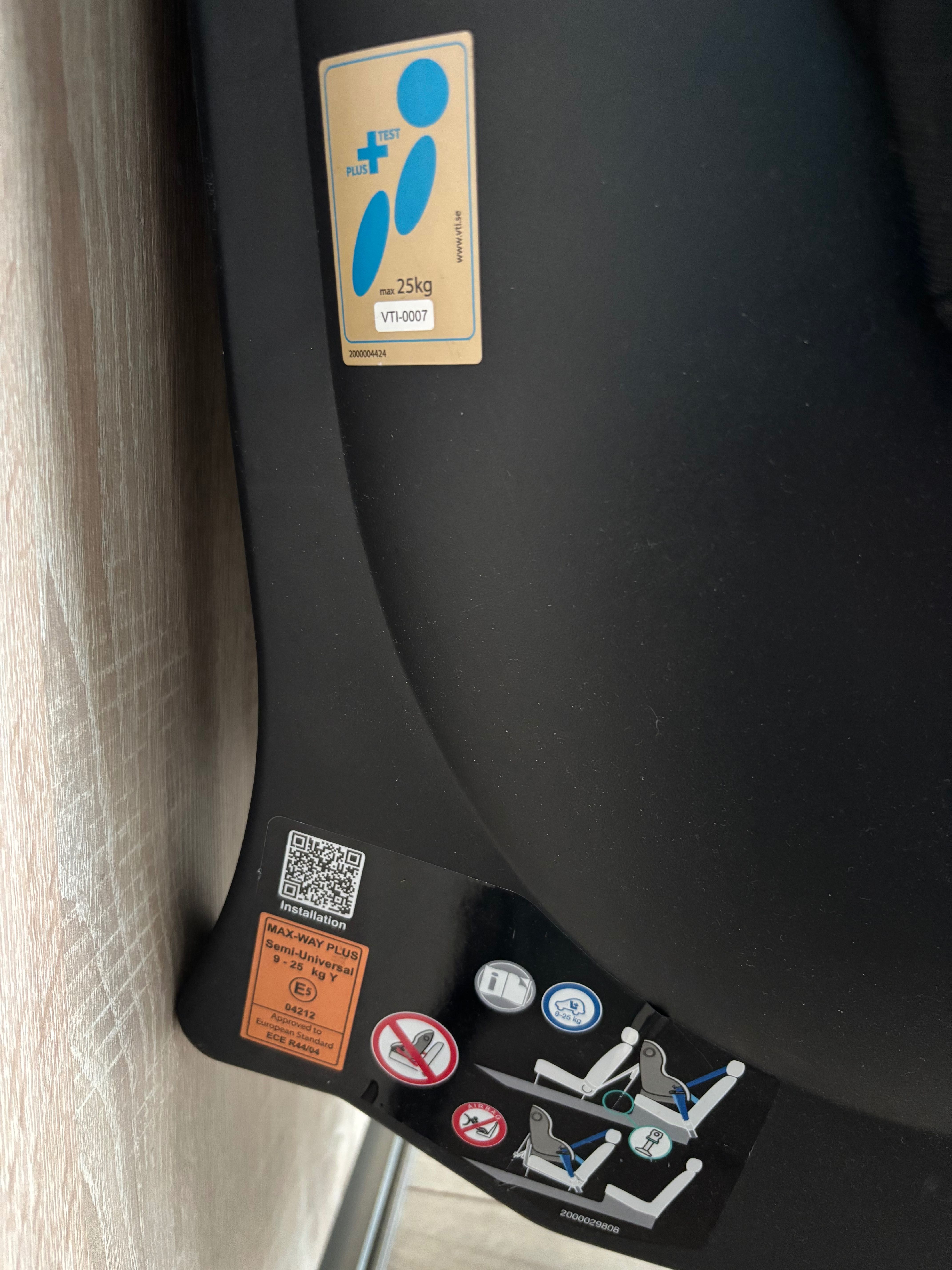 Britax romer max way plus