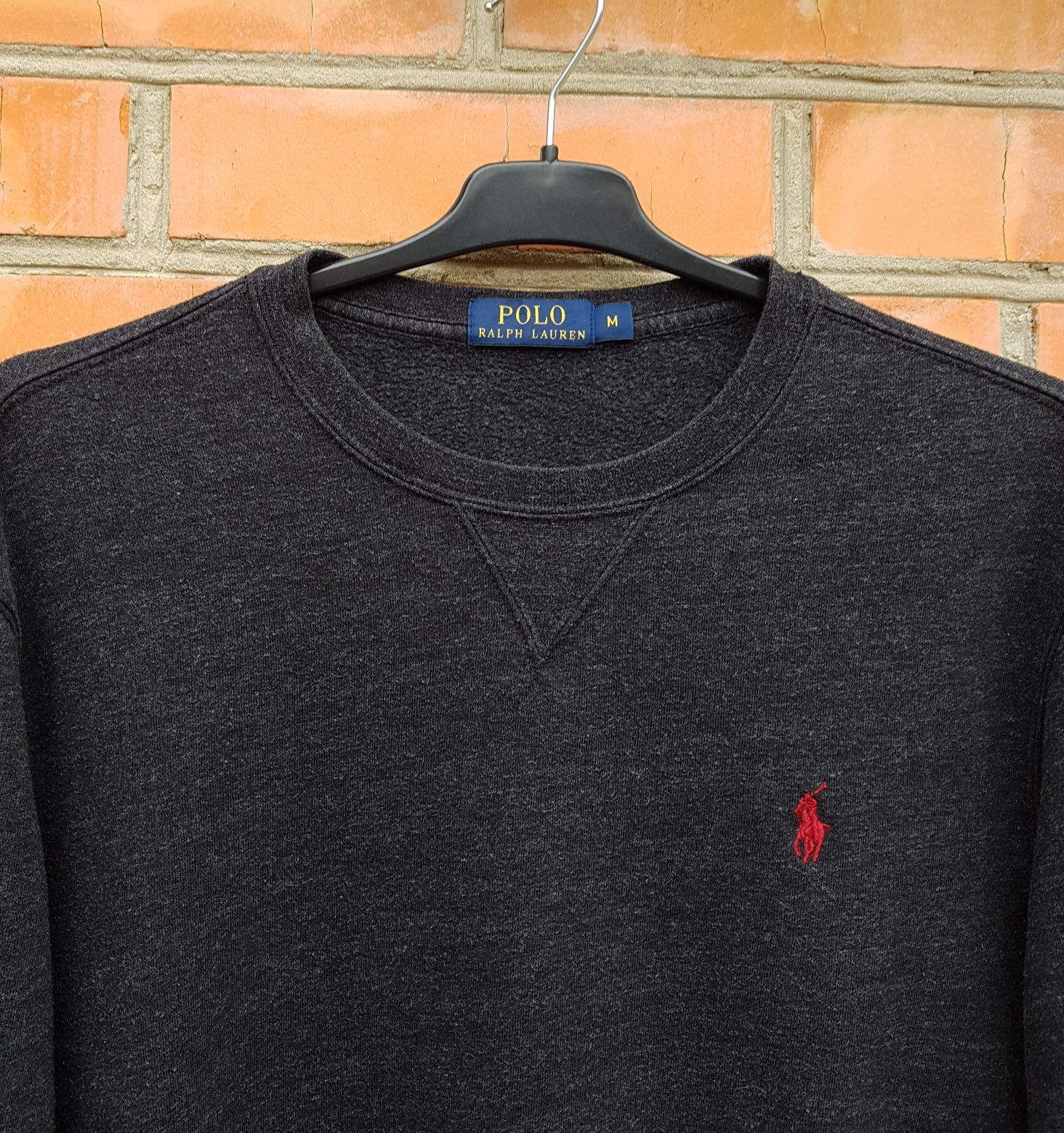 Ralph Lauren Polo світшот кофта оригінал M темно сірий
