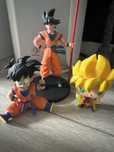 3 figurki Dargonball zabawki Gohan Son Goku dargon ball