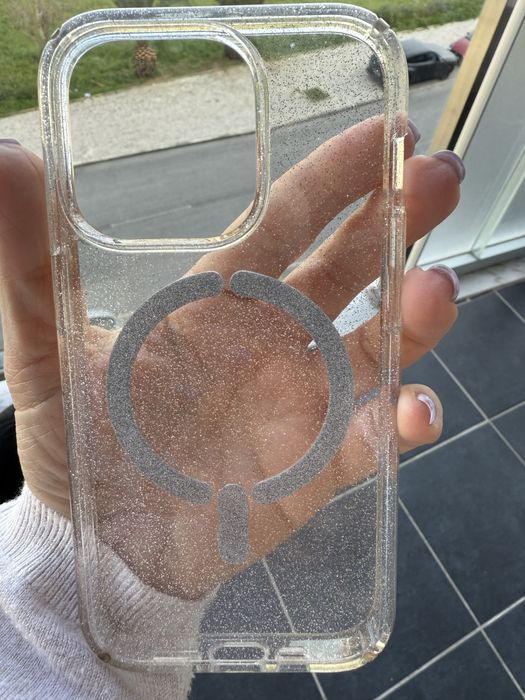 Capa Iphone 14 Pro glitter