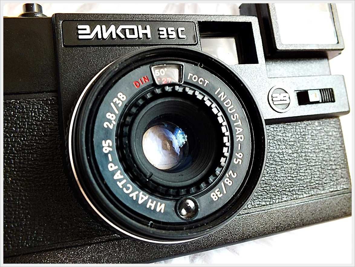 Elikon 35C Stary aparat z 1985r z dawnej ZSRR Cudo! Vintage