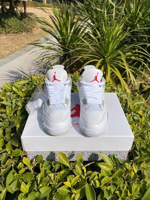 Buty meskie Mokasyny Jordan_4_Retro_White_Oreo Rozmiar 38