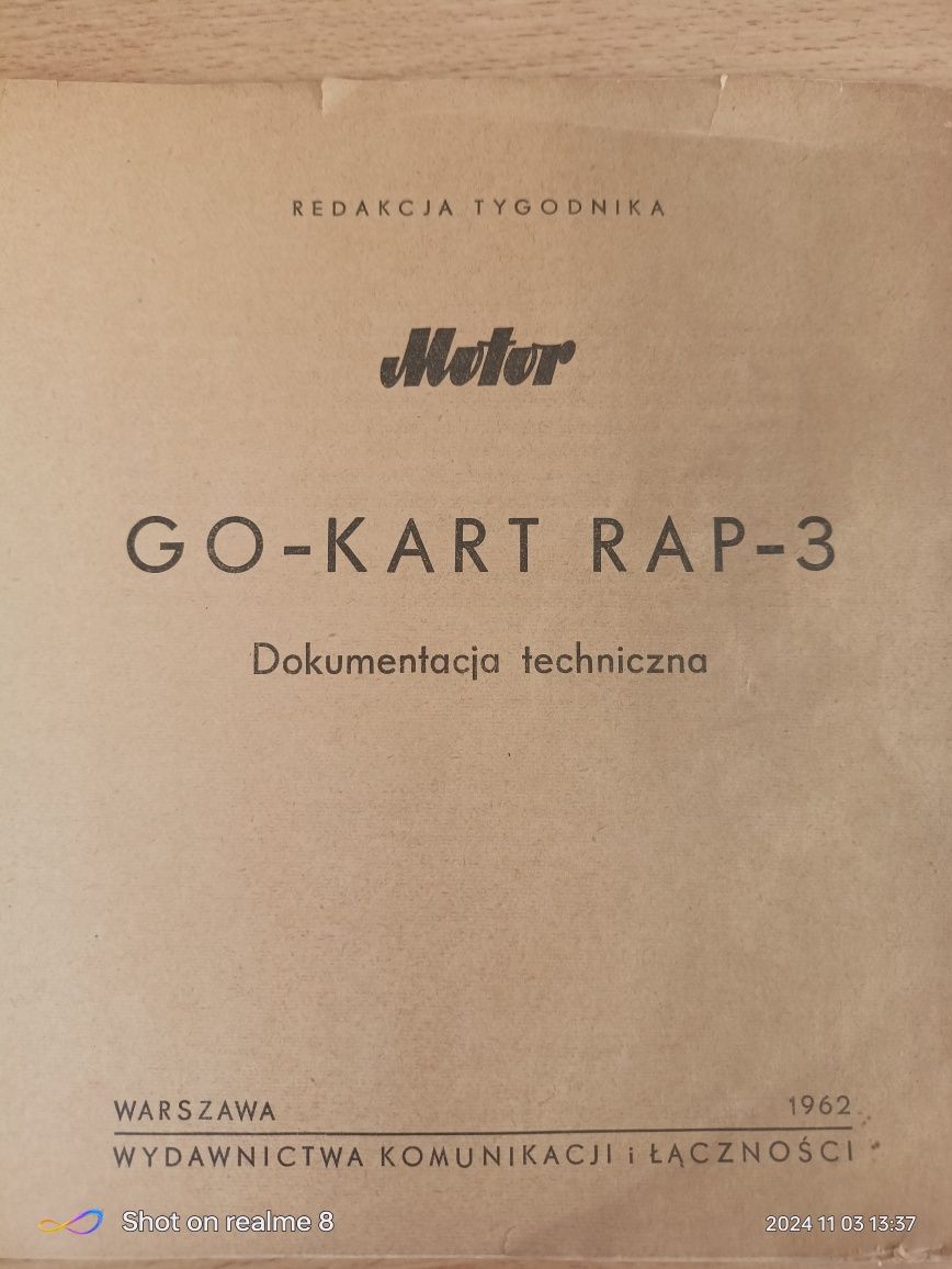 Książka GO-KART RAP 3