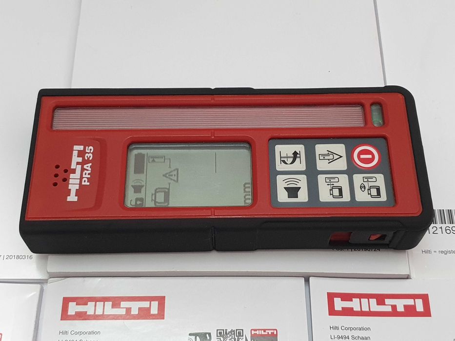 HILTI PRA 35 detektor promenia czytnik do PR 35 laser niwelator