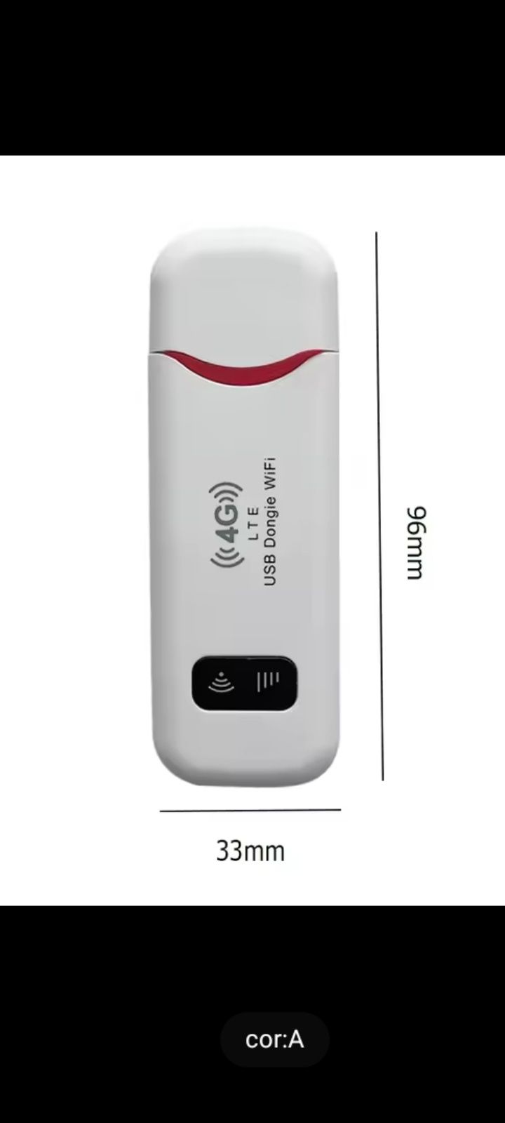 Router hotspot pen modem wifi portátil USB cartão SIM(desbloqueado)