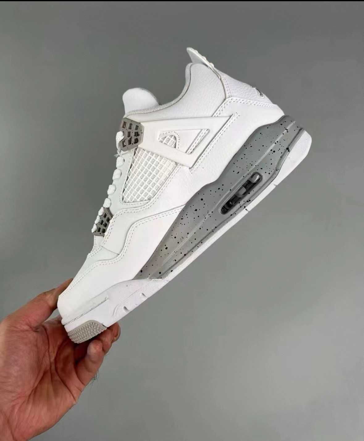 CDS*Nike_Nowy*Jordan4_Retro _WhiteOreo*buty_UnisexTrampk.41