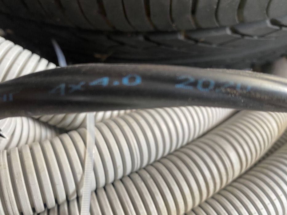 Кабель 4х4,мідний монолит.