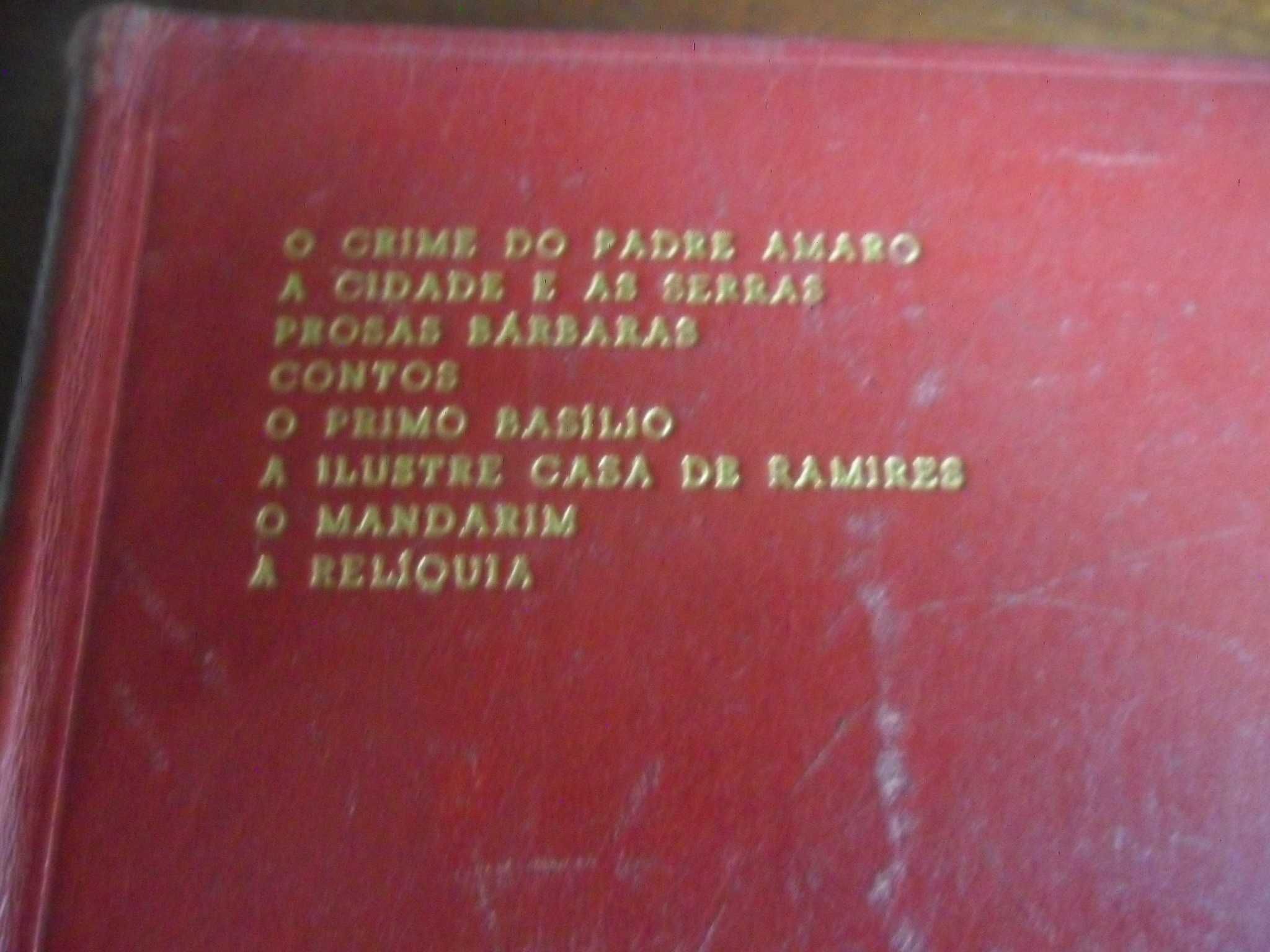 "Obras de Eça de Queiroz" Volumes 1 e 3 - Edição Lello - Papel Bíblia