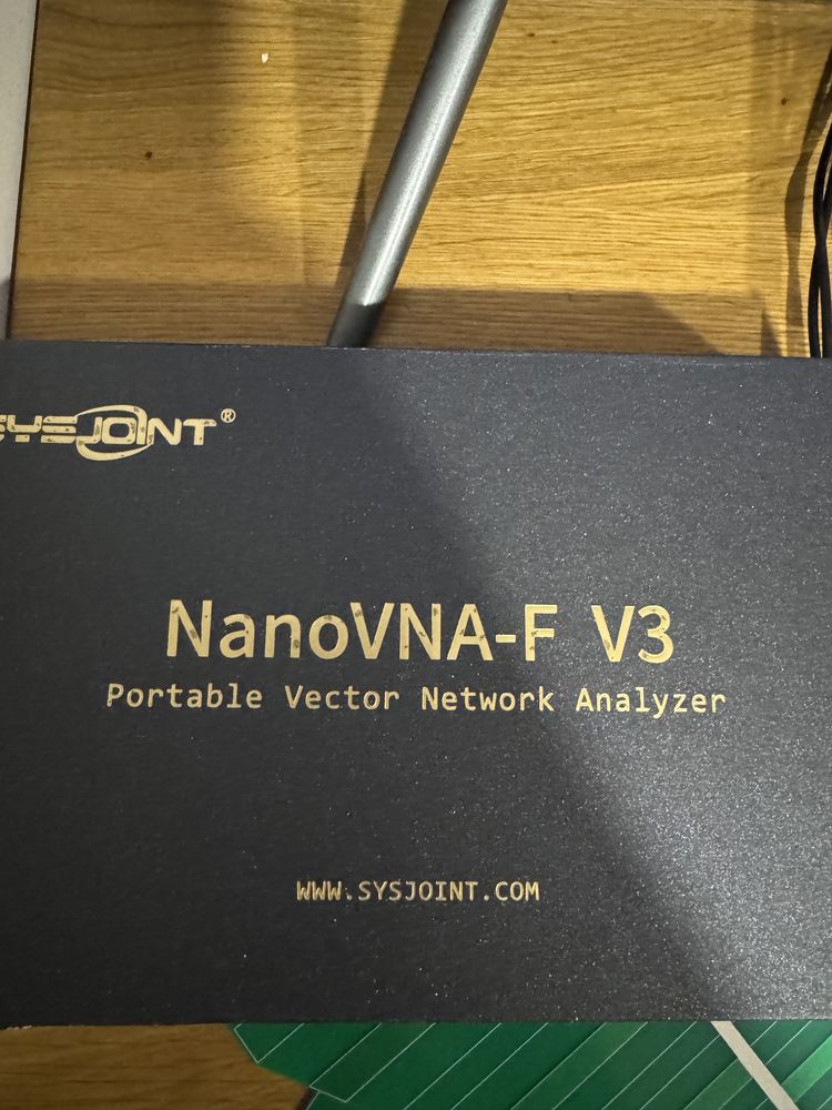 Векторний аналізатор мереж Nano-VNA-F V3 4.3 дюйма 1 МГц-6.3 ГГц