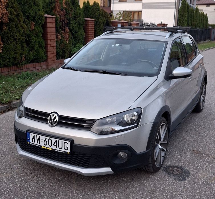 Zadbany Vw Polo Cross 1.6Tdi Automat Tempomat Grzanie Klima Relingi
