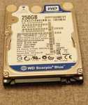 Dysk do laptopa - WD BLUE WD2500BPVT (250GB) - 100% sprawny