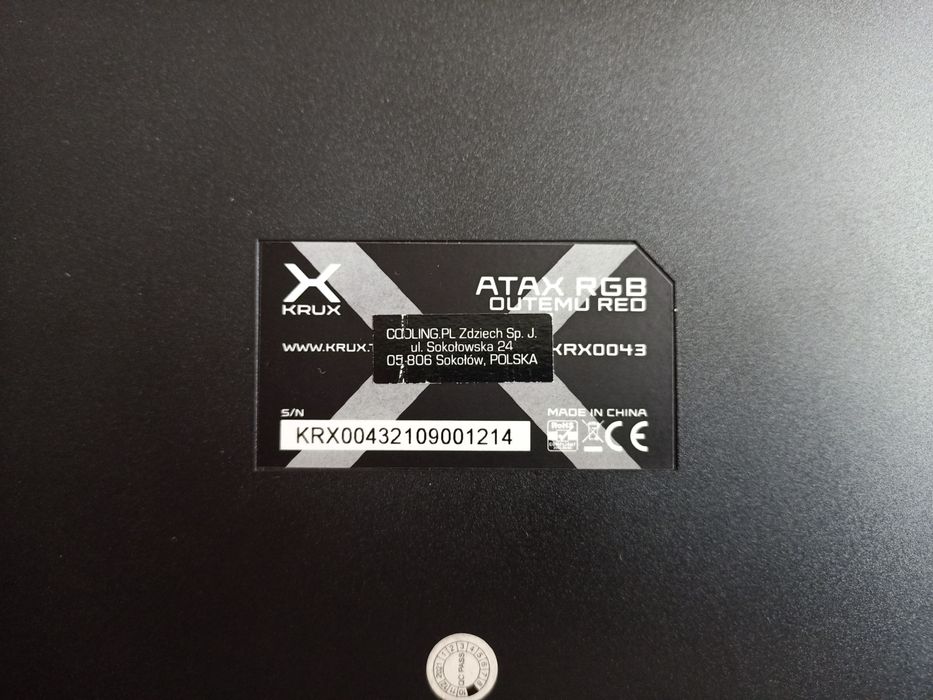 Klawiatura mechaniczna i podkładka pod mysz