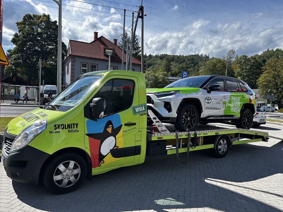 Autolaweta Holowanie Transport